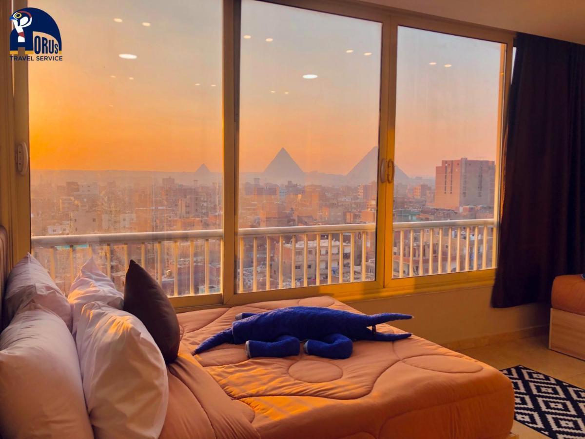 Horus Horizon Inn Pyramids View Kafret el-Gabal Extérieur photo