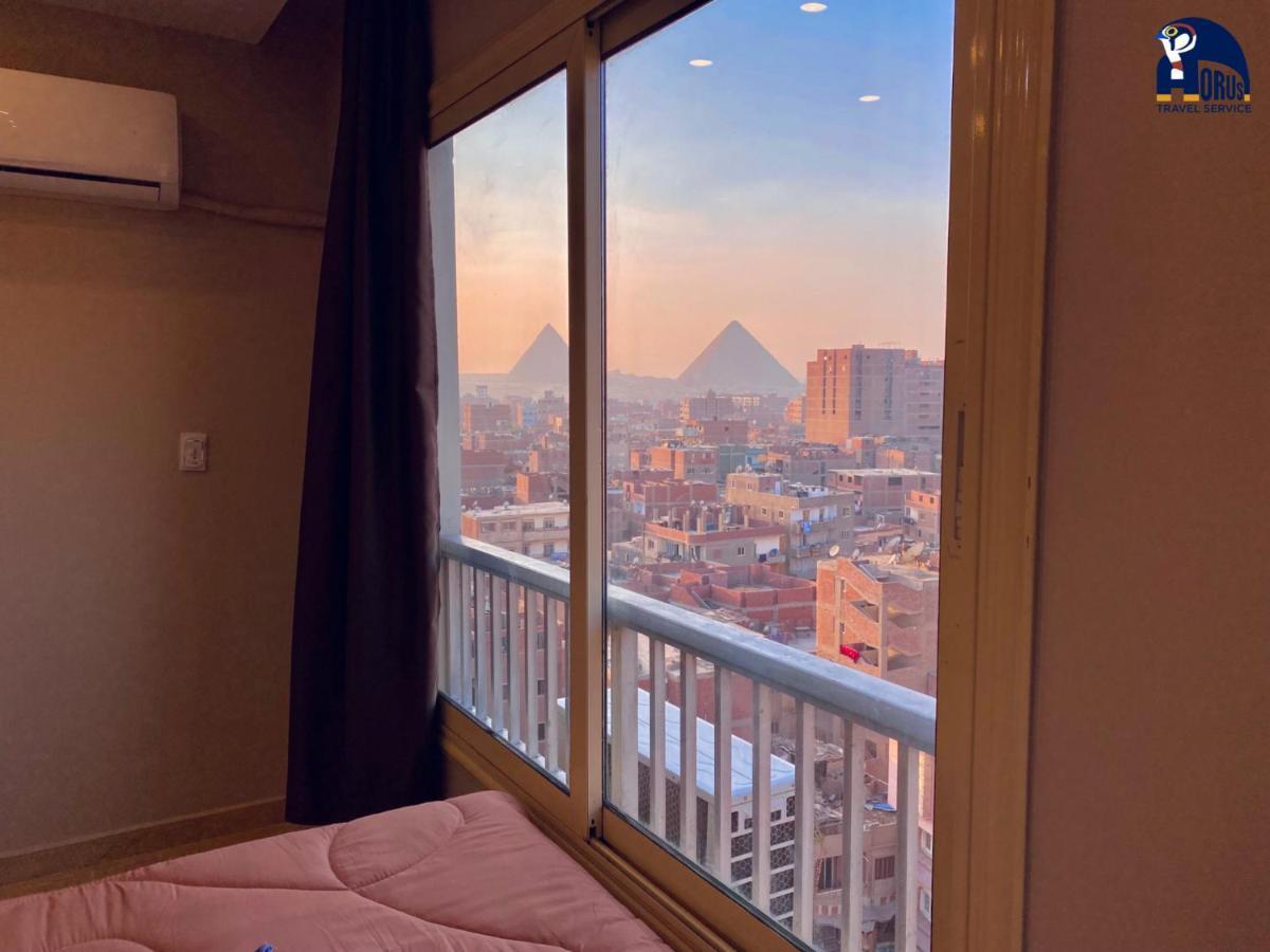 Horus Horizon Inn Pyramids View Kafret el-Gabal Extérieur photo
