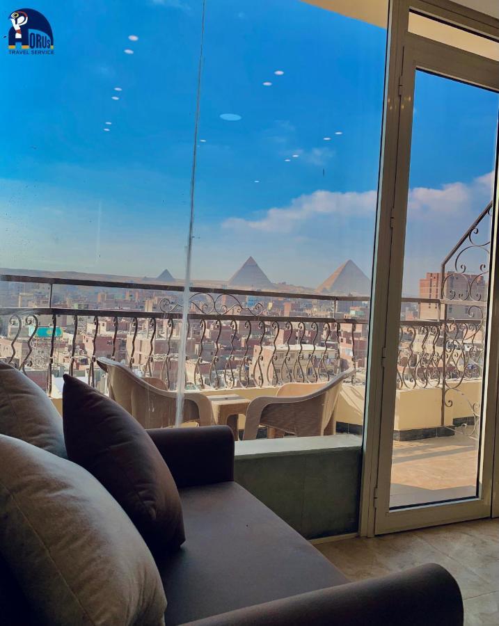 Horus Horizon Inn Pyramids View Kafret el-Gabal Extérieur photo