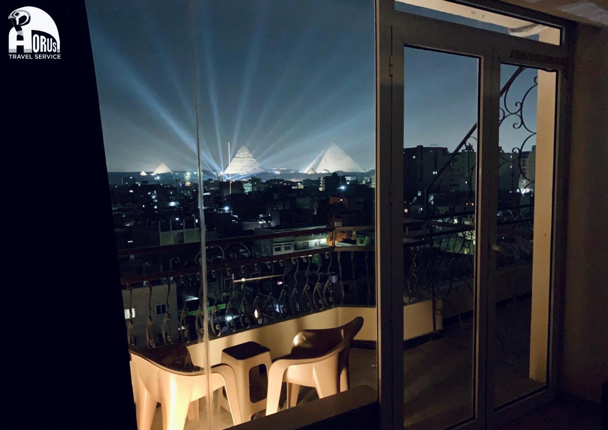 Horus Horizon Inn Pyramids View Kafret el-Gabal Extérieur photo