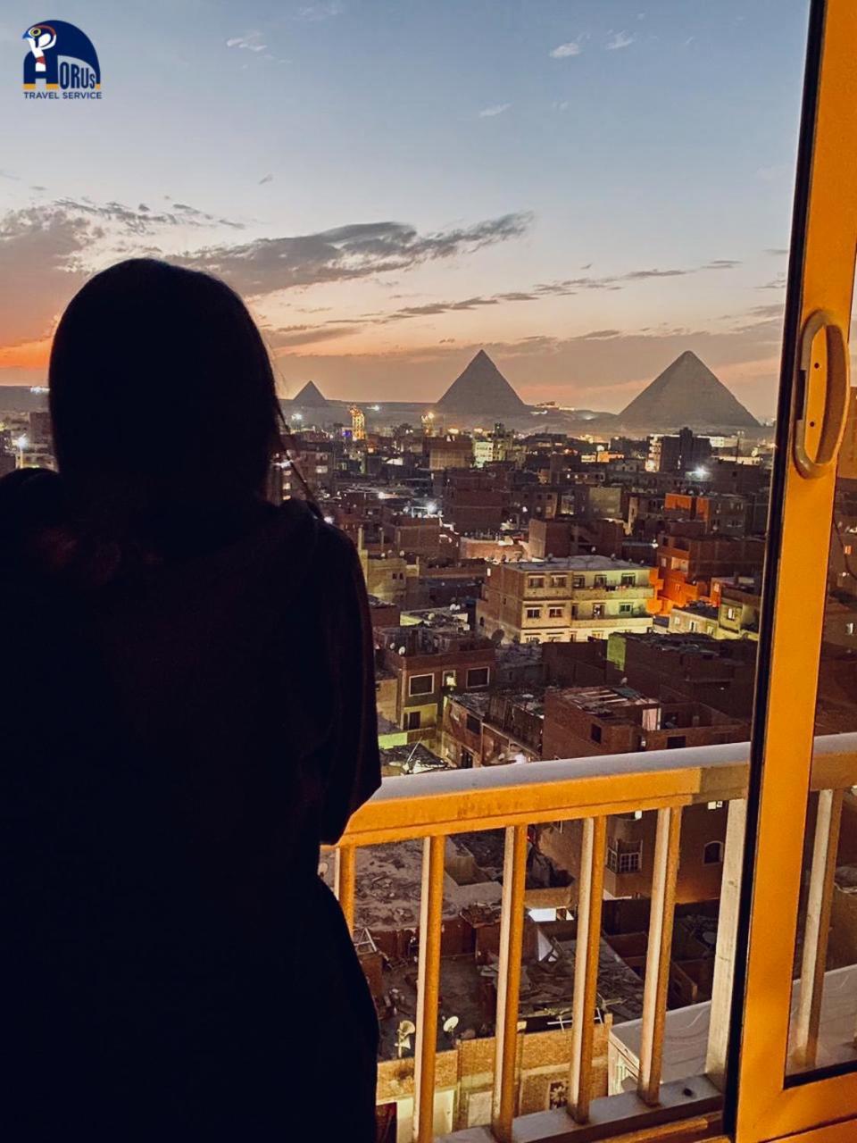 Horus Horizon Inn Pyramids View Kafret el-Gabal Extérieur photo