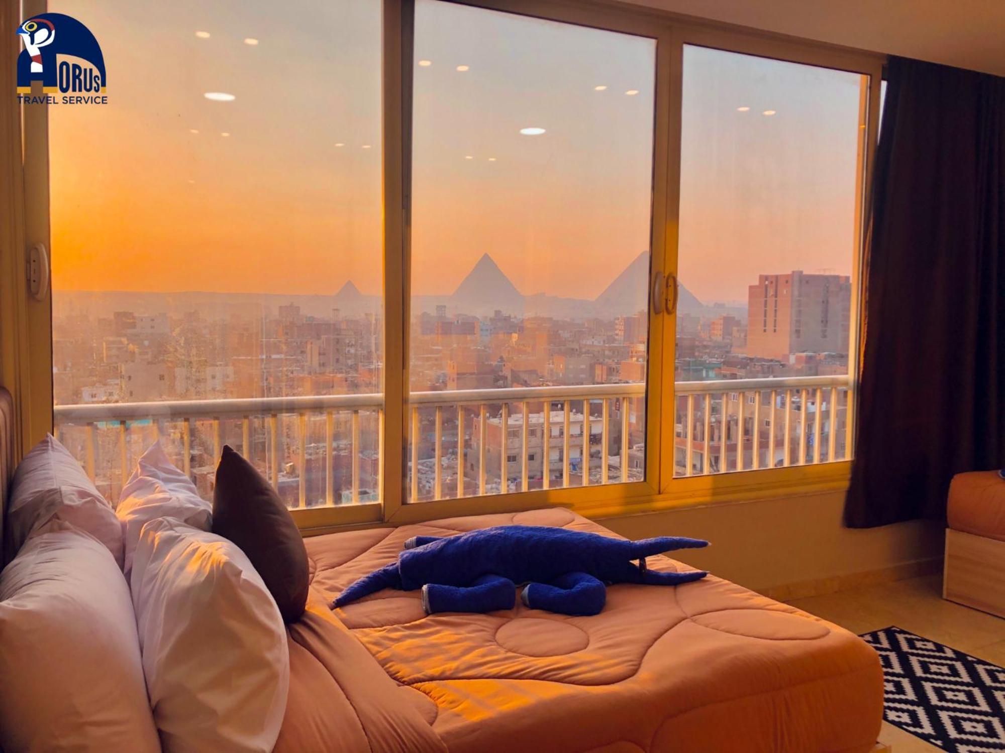 Horus Horizon Inn Pyramids View Kafret el-Gabal Extérieur photo